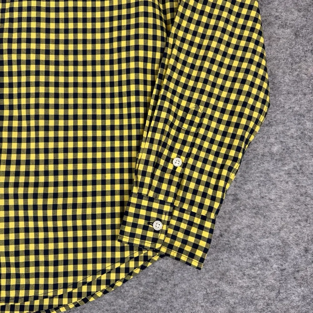 Ralph Lauren Button Down Shirt Long Sleeve Plaid Check Boys XL